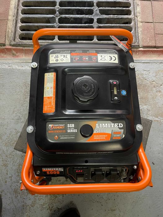 генератор GENERGY SGB 5000 LIMITED стан нового іспанець чістий