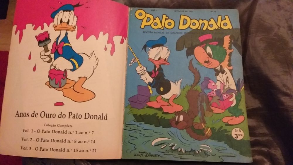 Timtim e Donald anos ouro