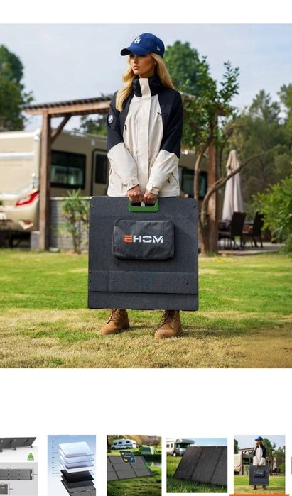 Panel solarny składany  200w turystyczny firmowy