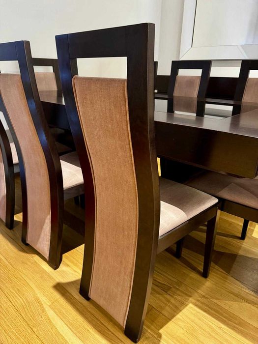 Mobília sala de jantar moderna em Wenguê