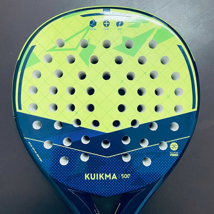 Kuikma PR 500 Padel Racket – Green/ Blue Edition