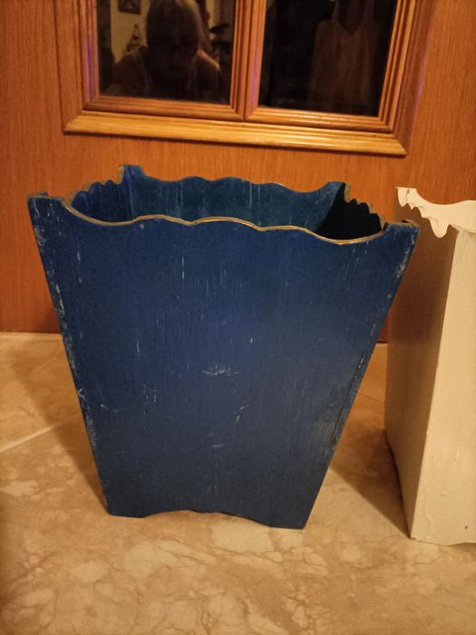 Floreiras em madeira