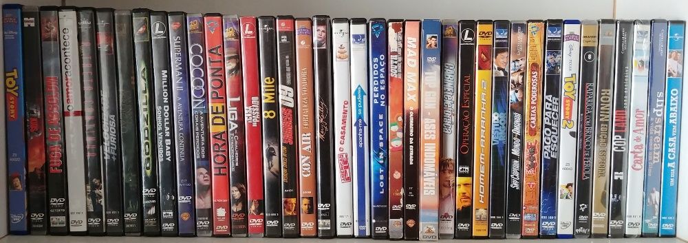 DVDs originais, selo IGAC, raridades, boxsets, digipacks, snappers