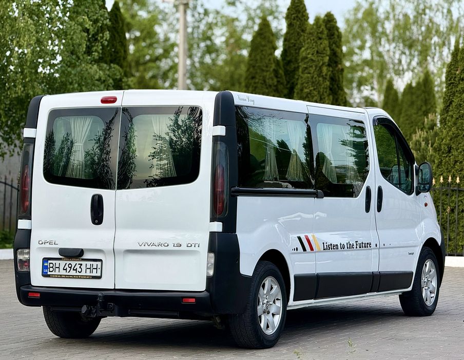 Оpel Vivaro Extra Long Ідеальний Стан Пасажир 8+1 Все В Рідній Фарбі!!! 1.9 Турбо Дизель