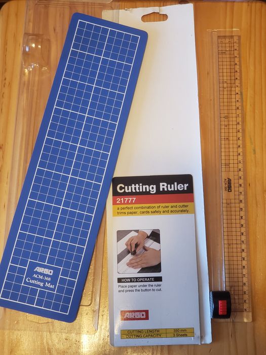 Régua para cortar papel