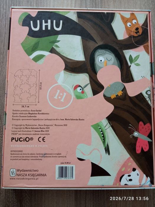Zestaw puzzli Pucio