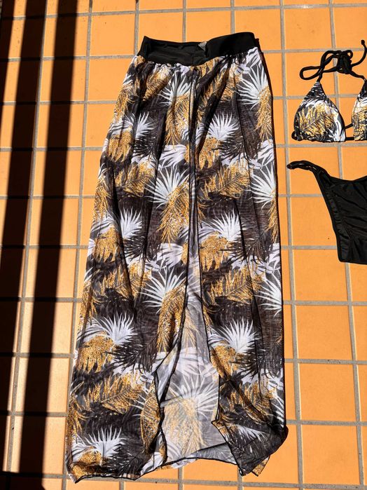 Conjunto de biquini 3 peças novo