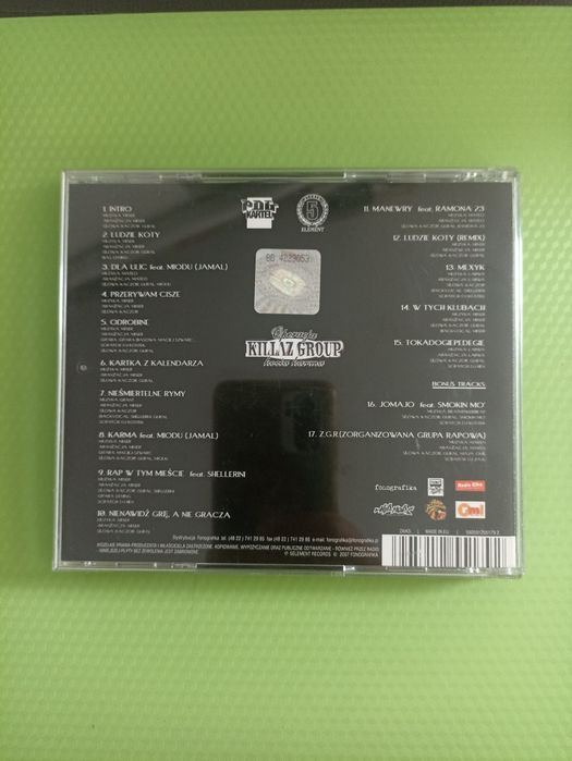 Operacja kocia karma - Killaz group 2007 płyta CD