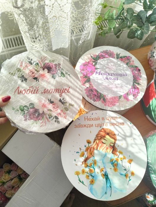 Подарункові бокси Букети з мильних квітів