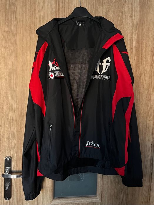 Kurtka streetwear martial arts ortalionowa w stylu sportowym