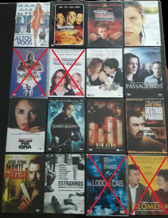 DVD's - Vários - como novos
