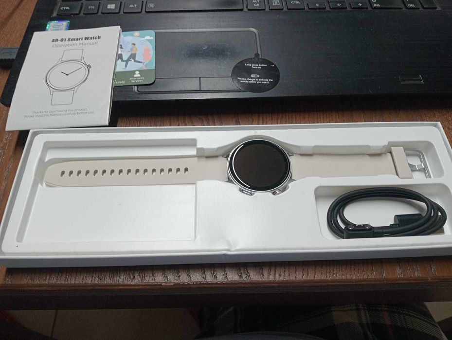 Smartwatch AR01 Grey – App VeryFit – NOVO na Caixa