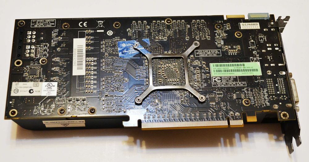 Відеокарта HIS Radeon HD 5850 (неробоча, на запчастини)
