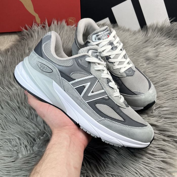 Кросівки чоловічі New Balance 990V6 Grey, розміри (41-45)