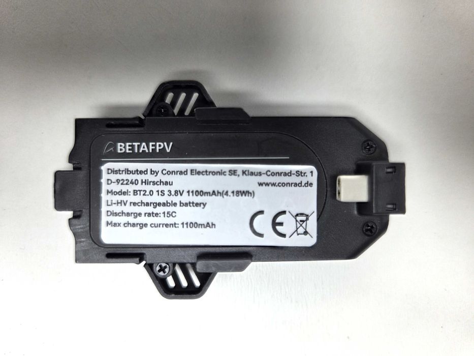 Akumulator BetaFPV BT2.0, 1100mAh 1S, 15C- 2szt