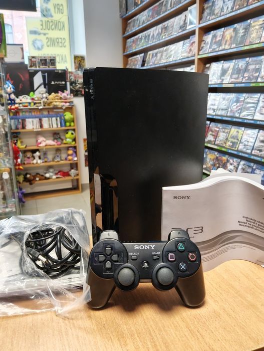 PS3 Konsola Playstation 3 Slim 320GB Oryginalny Pad Sony Gwarancja