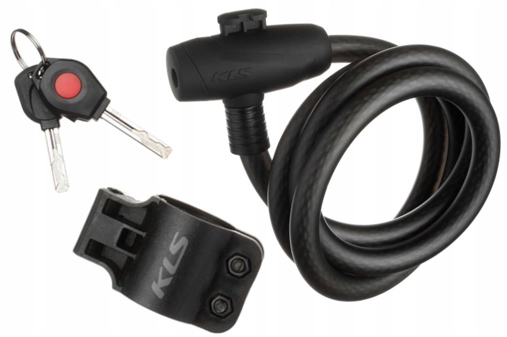 Zabezpieczenie rowerowe linka Kellys Coil 150 cm