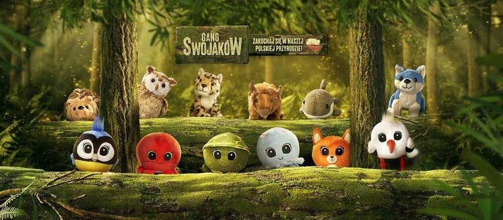Maskotka Gang Swojaków Magiczny Swojak Meduza Milena - nowa