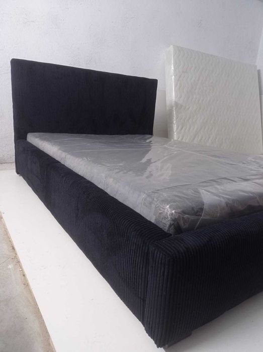 Łóżko tapicerowane 90/120/140/160/180/200 x200/SZTRUKS/WELUR/POJEMNIK