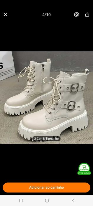 Wow!  Um charme de bota em estilo e conforto