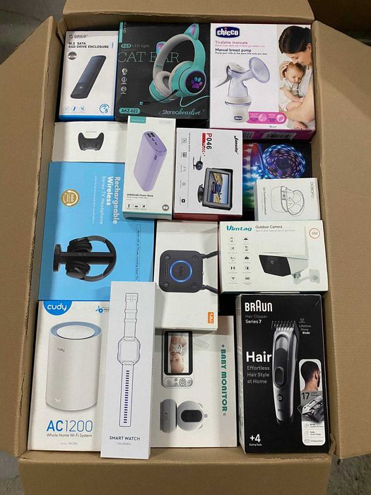 Paleta Amazon Box Amazon Zwroty Konsumenckie Nadwyżki Magazynowe