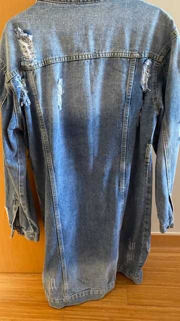 Casaco ou vestido Ganga novo Lindissimo