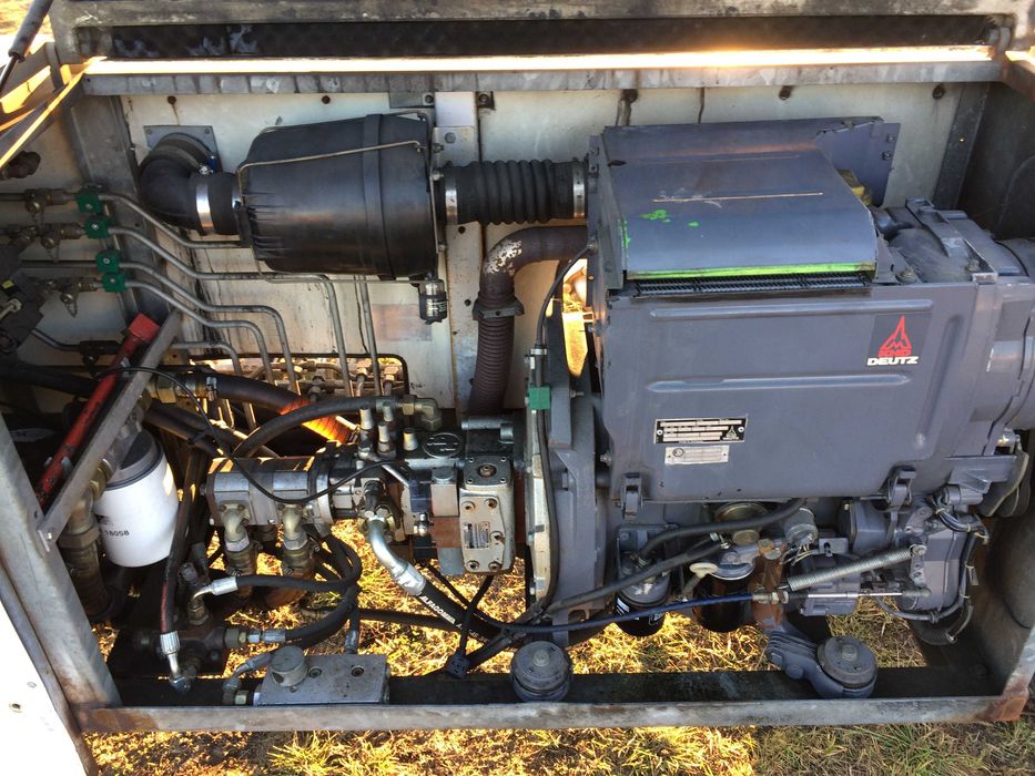 silnik deutz F3L, turbo, pompa