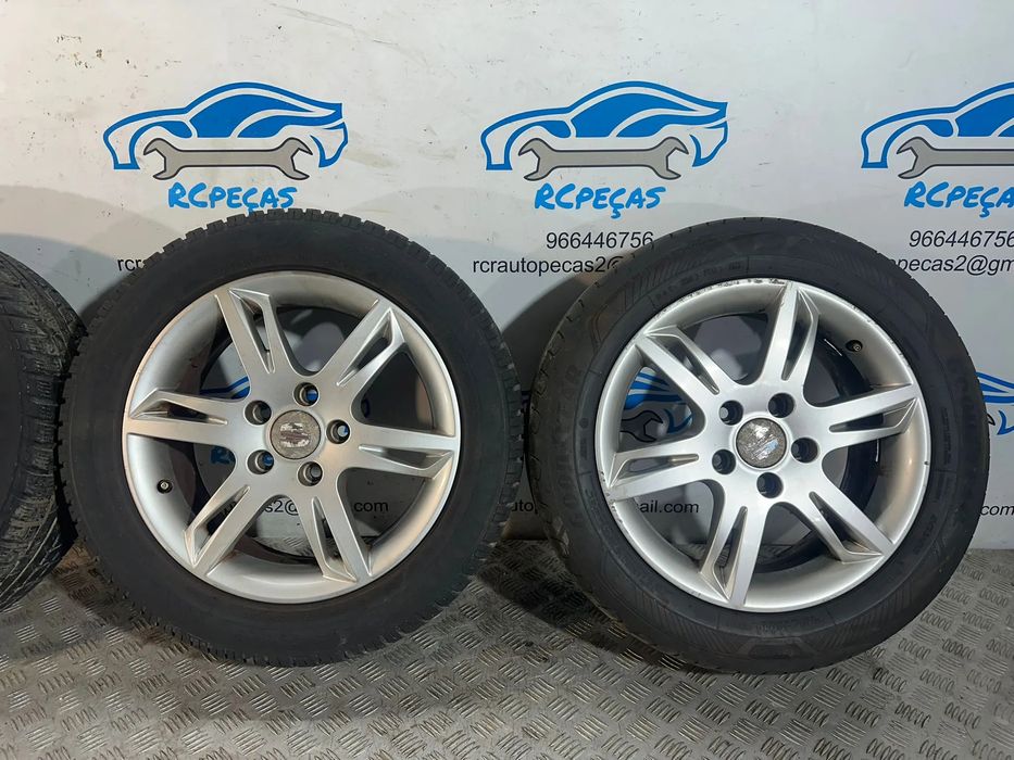 Conjunto De Jantes 16 Originais Seat 5x112 6.5J ET50 1P0601025L