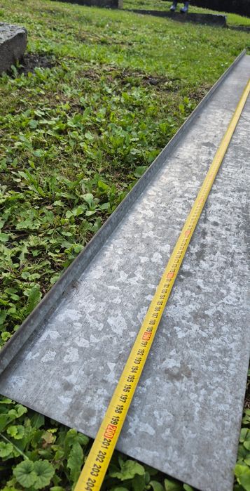 Blacha zagięta 9 płatów kawałków Nowa 2metry