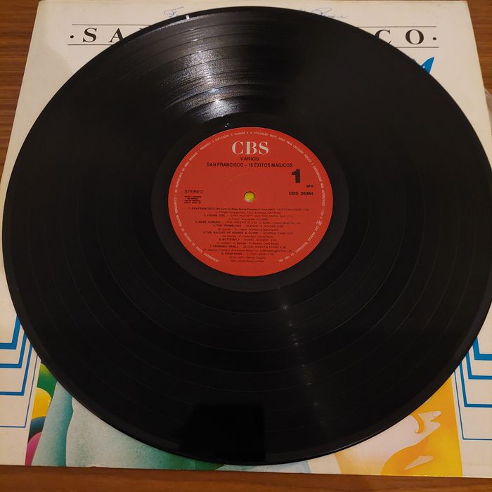 Disco Vinil LP Various – San Francisco (16 Êxitos Mágicos)