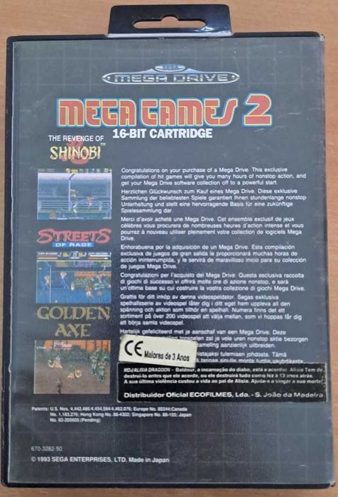 Mega Games 2 - Megadrive