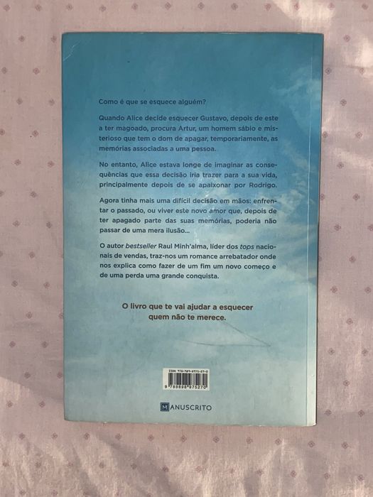 Livro “ganhei uma vida quando te perdi”