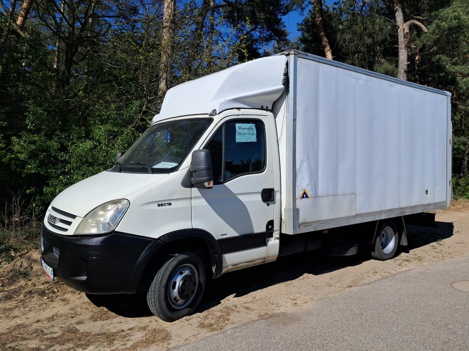 Usługi transportowe Iveco Daily  WINDA  KONTENER