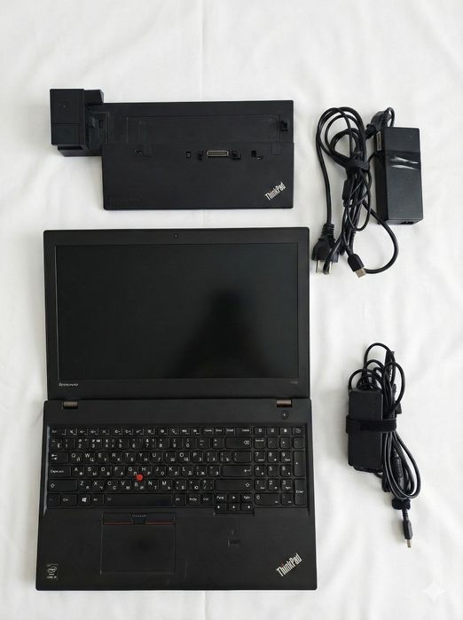 Ноутбук Lenovo ThinkPad T550 15.6" i5/16GB/512GB SSD + док-станція