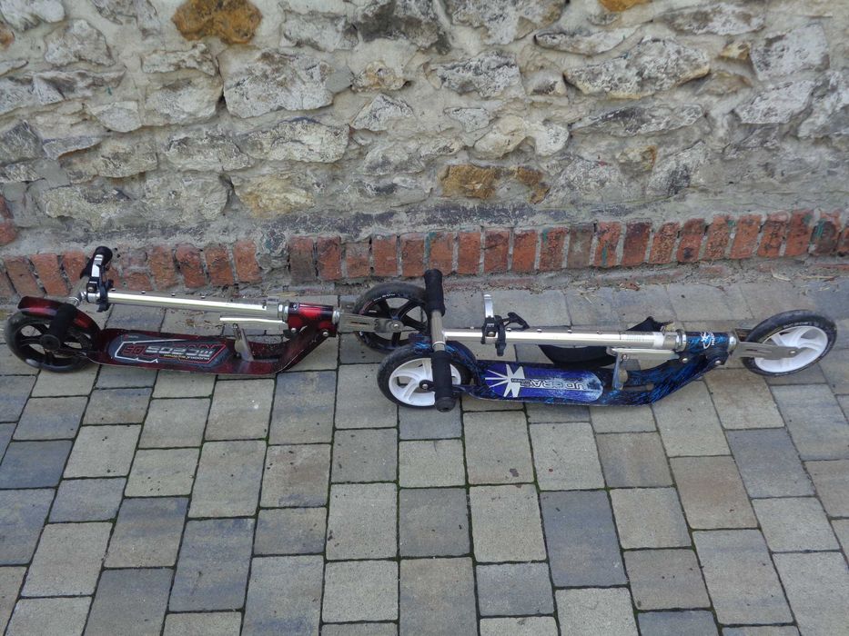 Markowa Hulajnoga Hudora Big Wheel 205 ALU składana XL