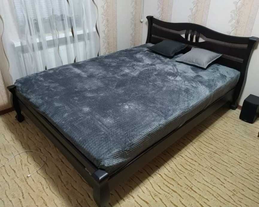 Ліжко двоспальне з натурального ДЕРЕВА кровать
