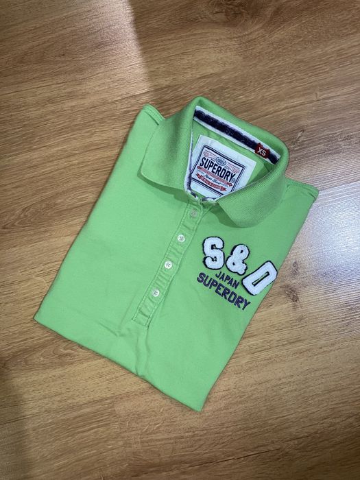 Женское поло Superdry