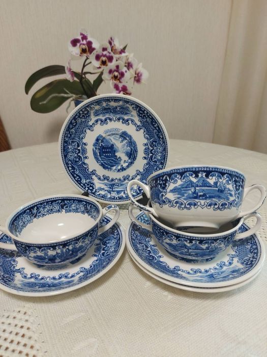 JohnsonBros, Англія,Old Britain Castles,Spode,Sphinx