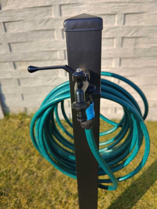 Kran ogrodowy, hydrant, słupek