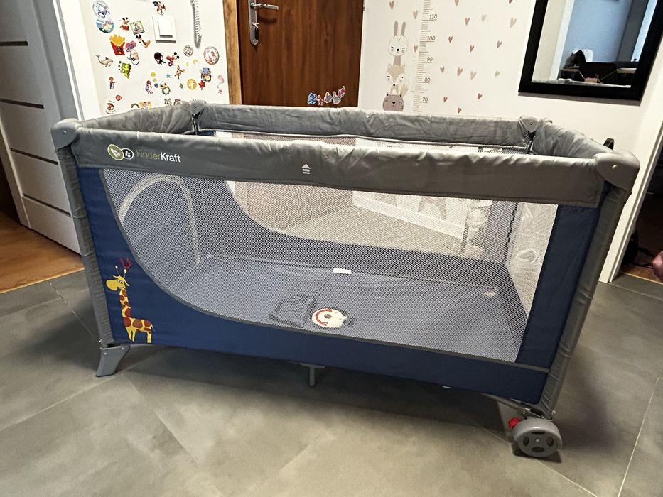 Łóżeczko turystyczne  + materac 60x120