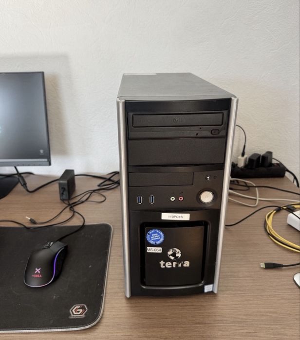 Игровой компьютер i5 4590 16ГБ ОЗУ SSD 120ГБ HDD 500ГБ GTX1050Ti/4ГБ