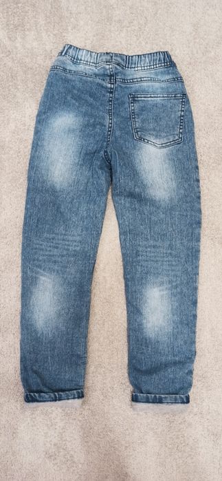 Jeansy, spodnie chłopięce rozm. 134