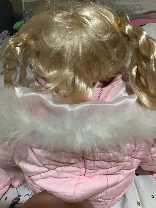 Кукла лялька велика Leonardo collection порцелян