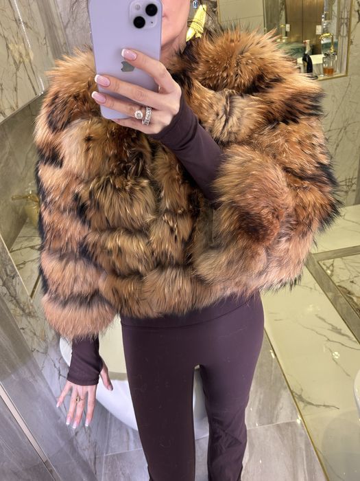 Nowe futerko z jenota rekaw 3/4 xs/s