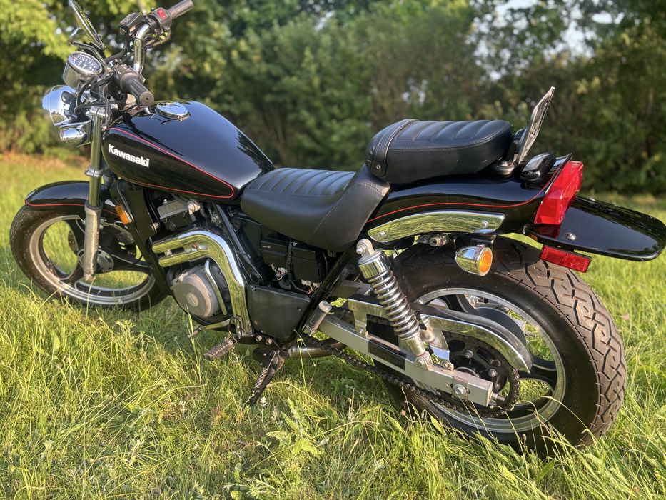 Kawasaki Eliminator 250 z 1998 r. Holandia przebieg 14640 km. Chopper