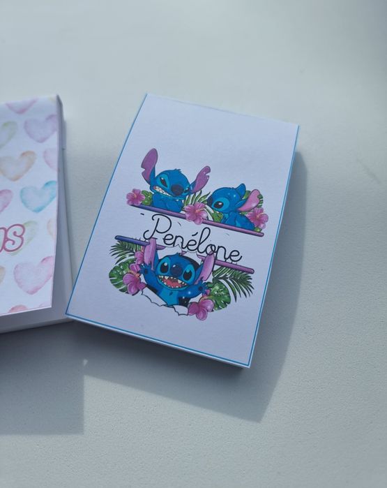 Blocos de notas Taylor Swift / Stitch/ notas