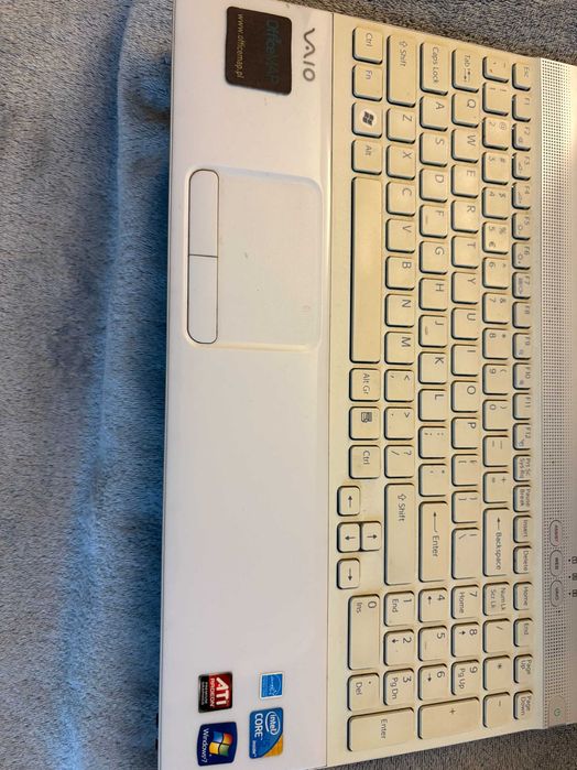 laptop Sony Vaio - na części bez dysku