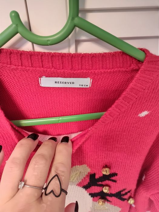 Sweterek dziecięcy  Świąteczny Reserved 116