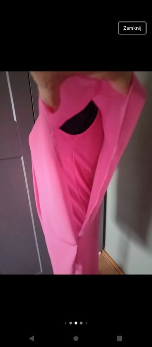 Piękna różowa sukienka nowa S/M