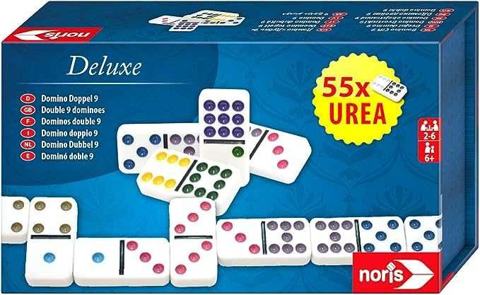 Gra Logiczna Towarzyska Domino Deluxe NORIS  2-6 graczy